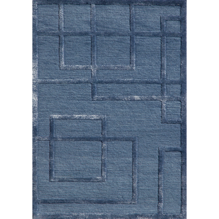 Blue Line Area Rug