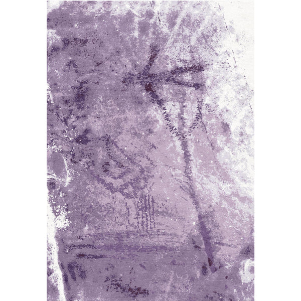 Petroglyph Purple  Design Custom Area Rug